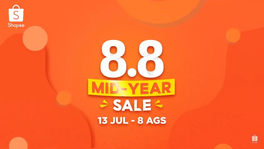 Shopee Gelar 8.8 Mid Year Sale dengan Hadirkan Kebutuhan Normal Baru & Game Show Berhadiah Ratusan Juta 6