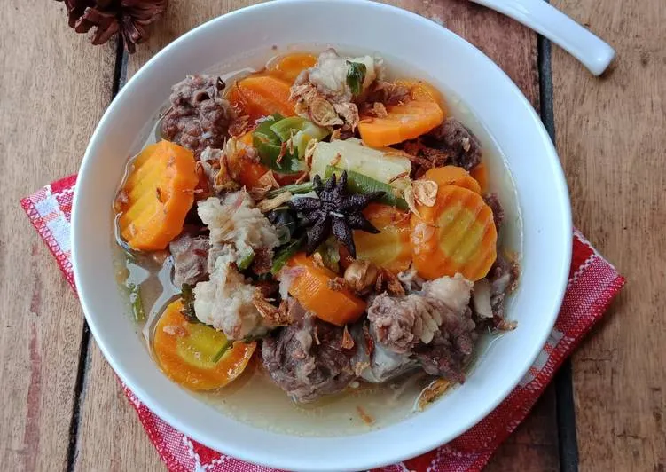 7 Resep Sop Daging Sapi Pengganti Satai dan Rendang. Penetral Lemak! 9 resep sop daging sapi Padang
