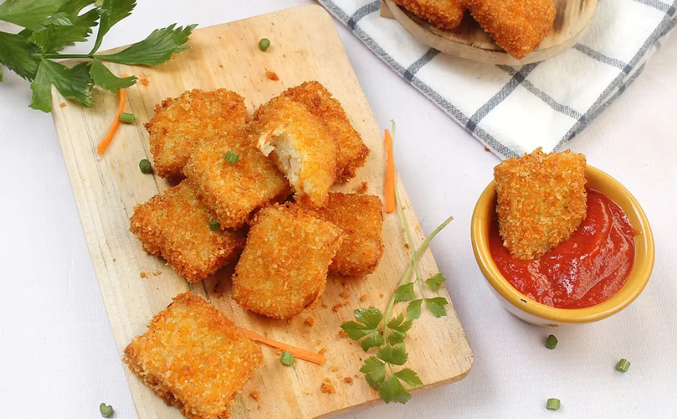 7 Resep Nugget Ayam Rumahan untuk Stok dan Lauk Makan. Bisa Ditambah Wortel, Keju, atau Udang 10