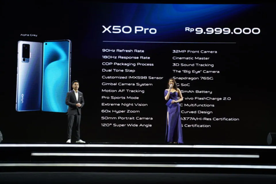 Vivo X50 Series Resmi Meluncur di Indonesia, Unggulkan Kamera dan Teknologi Gimbal Stabilization 8