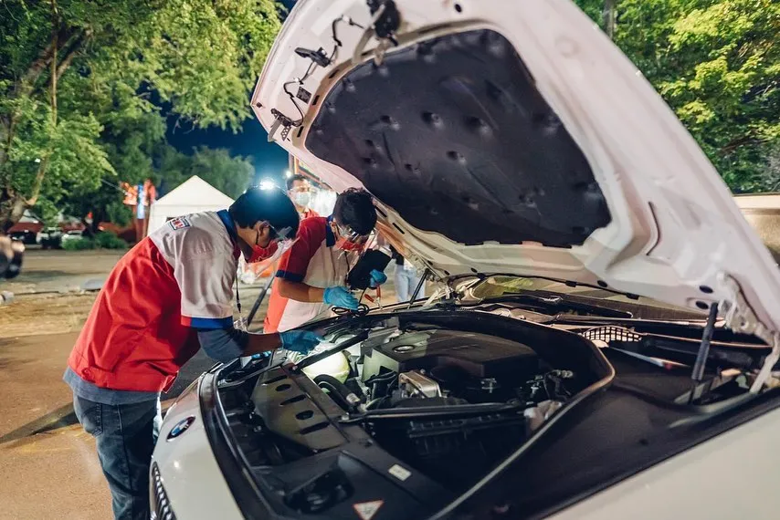 Serunya Konser Musik Drive-In di Jakarta, Tepuk Tangan Penonton Diganti Klakson Mobil Bersahutan 21
