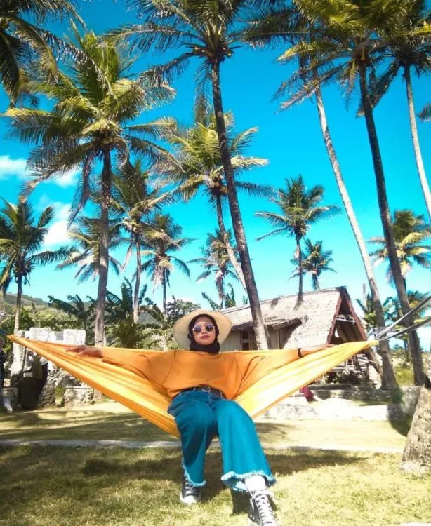 Rangdo Pondok Bambu di Parangtritis, Destinasi Staycation Seru yang Bikin Serasa Liburan di Hawaii~ 5