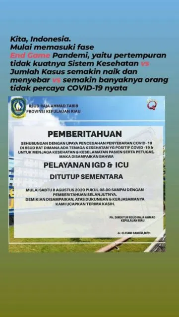 Beberapa Rumah Sakit Mulai Tutup Sementara Karena Pegawai Positif Covid. Waspada Ya! 4