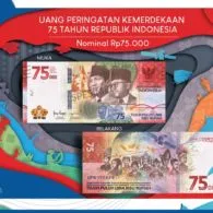 Beredar Uang Edisi Spesial 75 Ribu Rupiah, Ternyata Bisa Dipesan Masyarakat Umum Secara Online