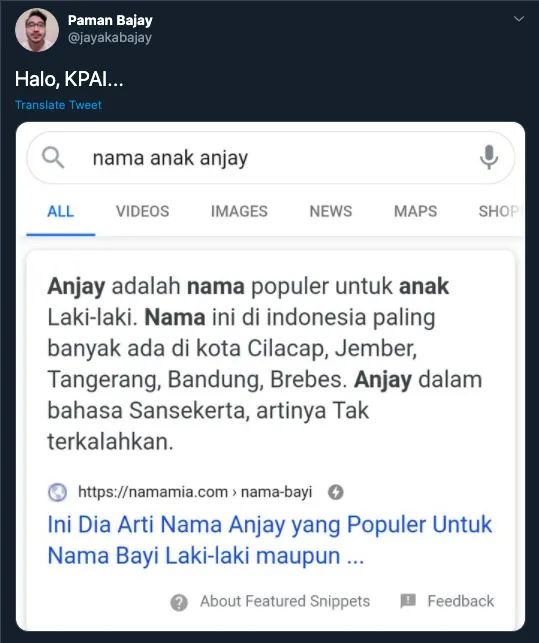 Komnas PA Larang Penggunaan Kata Anjay dan Bisa Terancam Pidana, Begini 11+ Respons Warganet. Duh~ 12