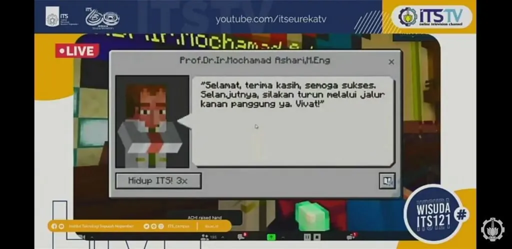 Dari Wisuda Drive Thru sampai Gunakan Gim Minecraft, ini Beragam Cara Unik Wisuda Semasa Pandemi 14