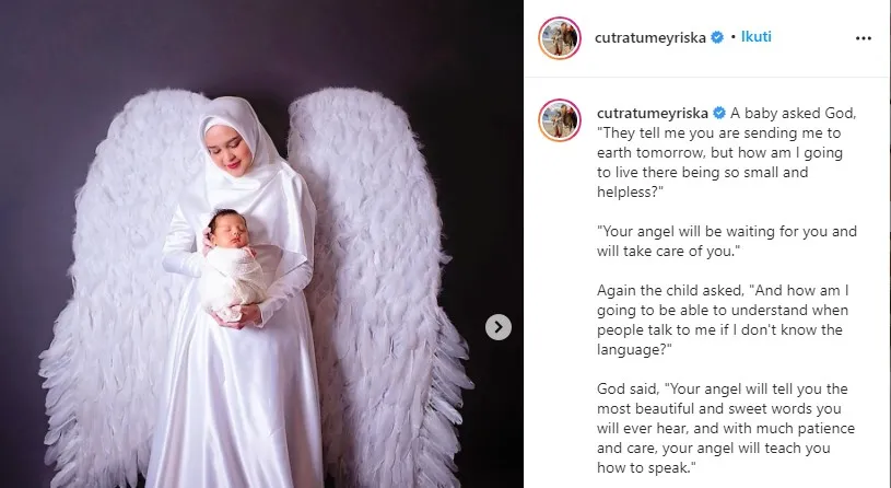 Unggah Foto Bareng Sang Anak, Cut Meyriska Tulis Kisah Mengharukan Soal Arti Menjadi Ibu 2