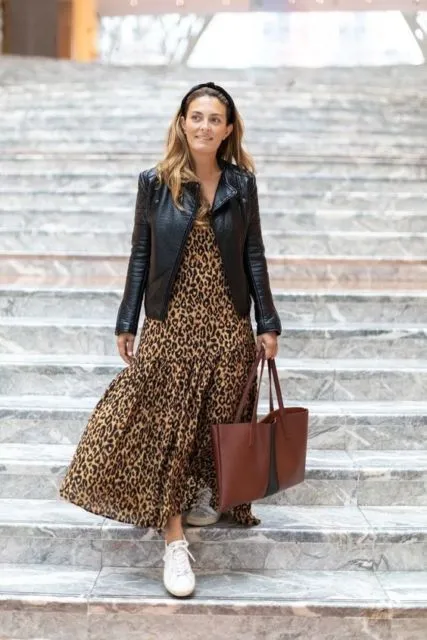 Cantiknya Motif Leopard Buat Foto OOTD; Jauh Banget dari Kesan Seram! 13