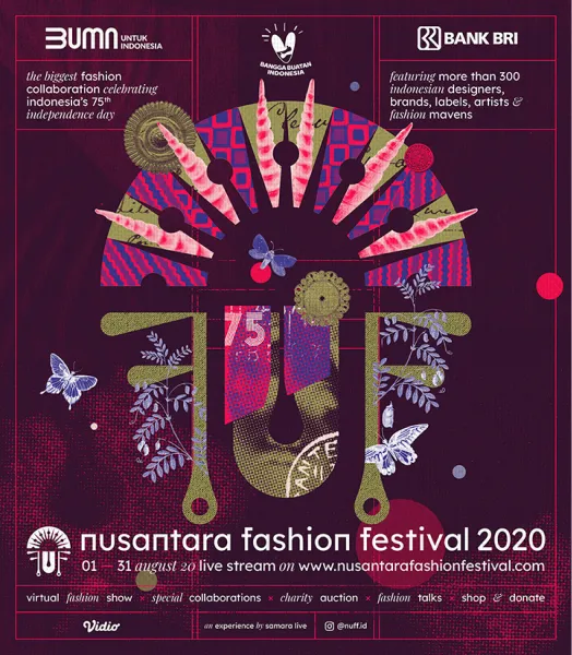 Peringati HUT RI Ke-75, Bank BRI Gelar Nusantara Fashion Festival 2020 Secara Virtual 6