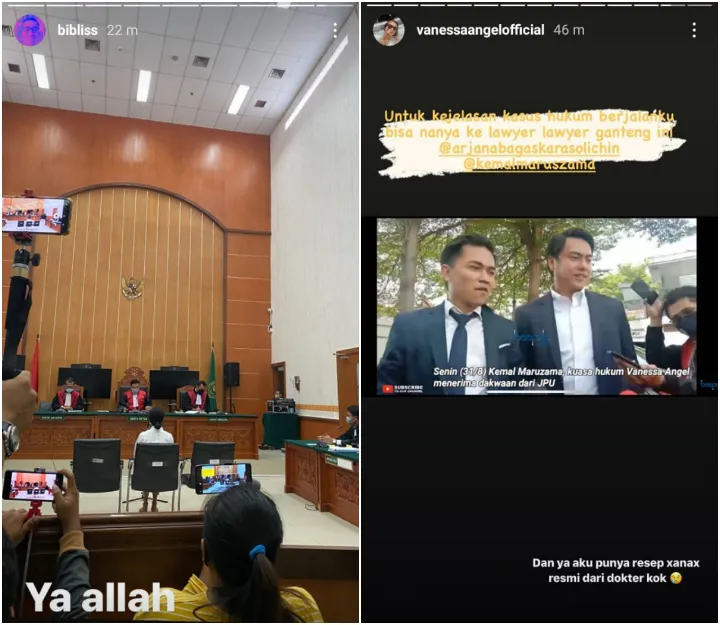 Jalani Sidang Perdana Kasus Narkoba, Vanessa Angel Bersyukur Masih Bisa Berkumpul dengan Keluarga 6
