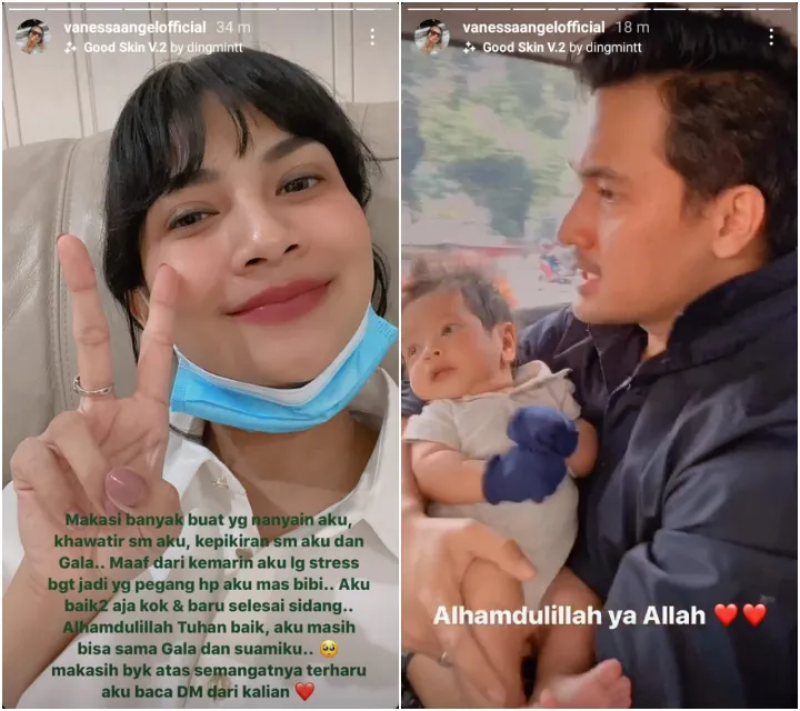 Jalani Sidang Perdana Kasus Narkoba, Vanessa Angel Bersyukur Masih Bisa Berkumpul dengan Keluarga 5