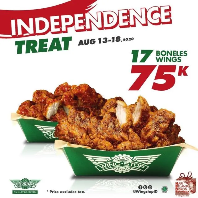 15 Promo Makanan 17 Agustus yang Enak dan Murah. Bisa Beli Pizza Seharga 17 Rupiah! 23
