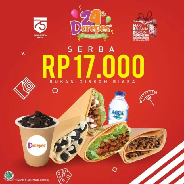 15 Promo Makanan 17 Agustus yang Enak dan Murah. Bisa Beli Pizza Seharga 17 Rupiah! 20