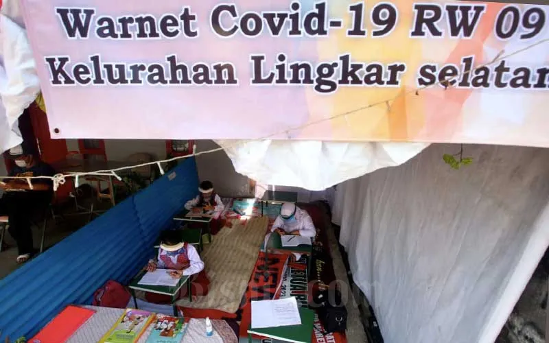 Bukti Kebaikan Nyata Saat Pandemi, Siswa Boleh Internetan Gratis di Kantor Polisi dan Pos Kamling 8