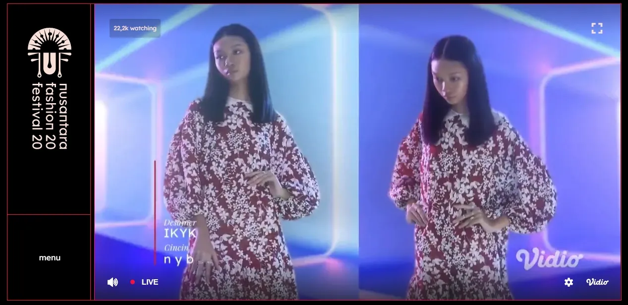 Mengintip Keseruan Virtual Fashion Show 'Nusantara Fashion Festival 2020' yang Dieksekusi dengan Ciamik 8