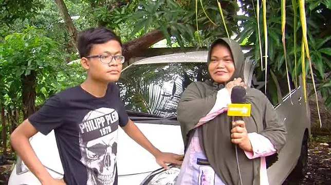 Lama Tak Terdengar Kabar, Sony Wakwaw Udah Beranjak Remaja! Kini Sibuk Jualan Lontong 4