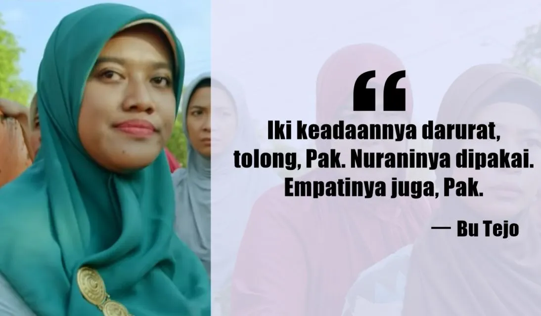 5 Kutipan Bu Tejo yang Nyelekit di Kuping, tapi Sarat Akan Kritik Sosial. Bisa Jadi Renungan nih! 9