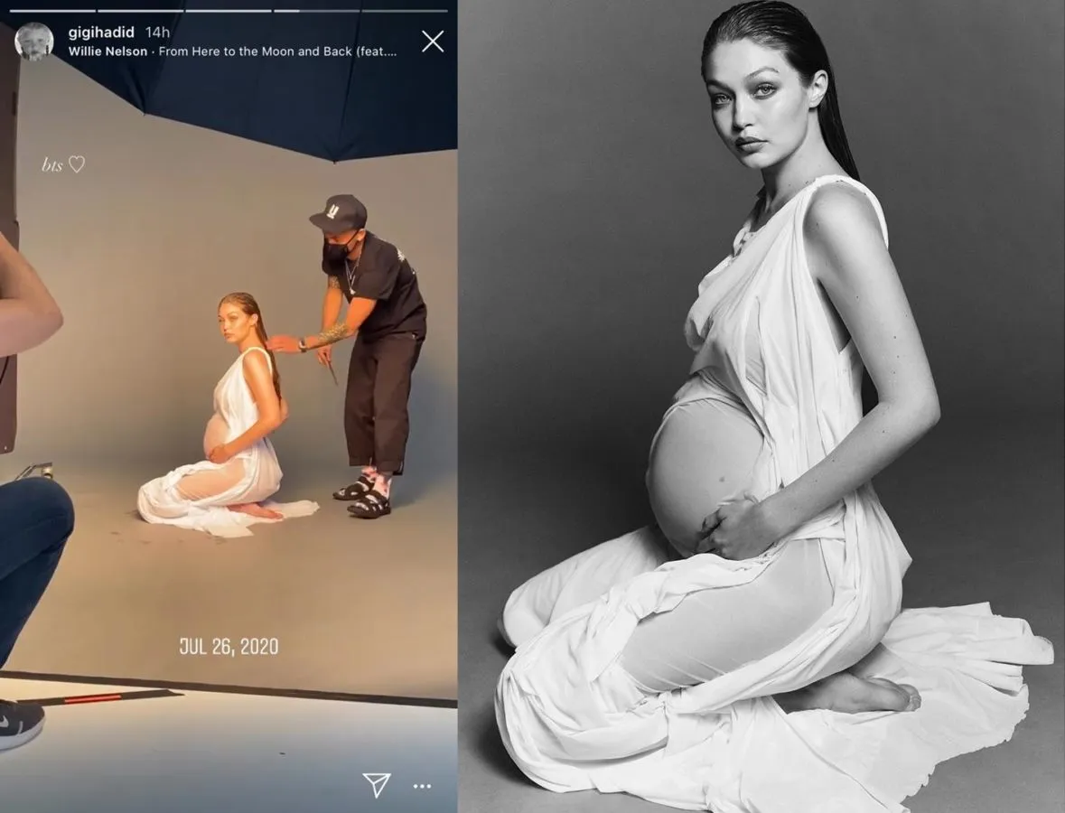 Akhirnya Gigi Hadid Umumkan Secara Resmi Kehamilannya Lewat Maternity Photoshoot. Cantik Banget! 3