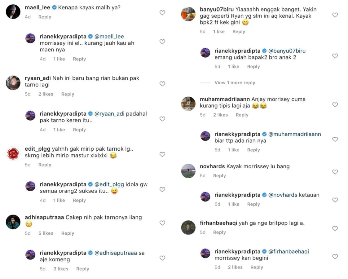Rian D'Masiv Putuskan untuk Ganti Model Rambut, Warganet: Udah Nggak Mirip Pak Tarno 6