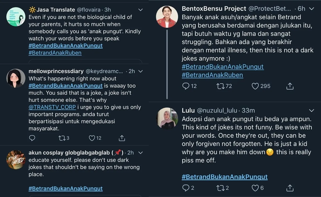 Guyonan Andre Taulany Lagi-Lagi Dianggap Kelewatan, Tagar #BetrandBukanAnakPungut Trending 2