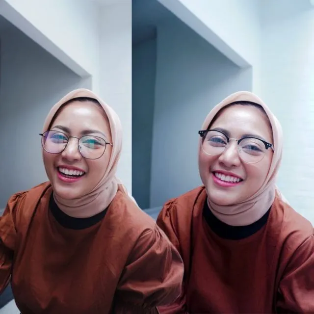 Potret Terkini Rachel Vennya dengan Kacamata dan Pashminanya. Cantik Banget, Buna! 10