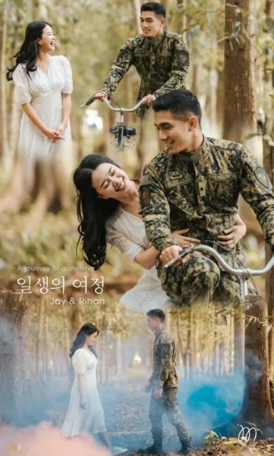 11 Potret Pre-wedding ala Crash Landing on You yang Trending, Inikah Namanya Drama Jadi Nyata? 16