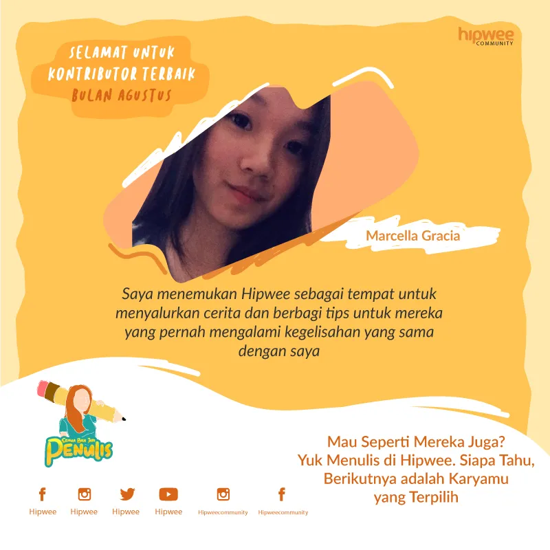 Kenalan sama Kontributor Terbaik Hipwee Agustus 2020. Ada Siapa Aja ya? 9