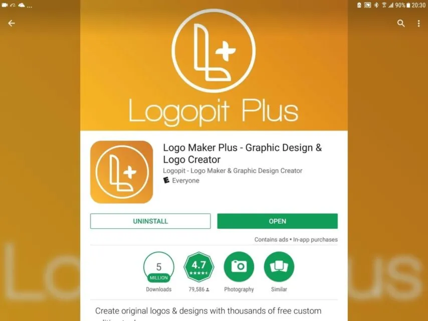 5 Aplikasi Pembuat Logo Online di HP, Bisalah Cuman Sejam Jadi! 7