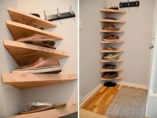 8 Model Rak Sepatu Kayu yang Sering Nggak Kepikiran, Ringkas dan Cocok untuk Kamar Kos-kosan 11