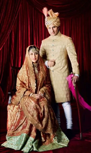 10 Gaun Pernikahan Bintang Bollywood Paling Mahal dan Mewah. Sarat Nuansa Warna Emas dan Merah! 12
