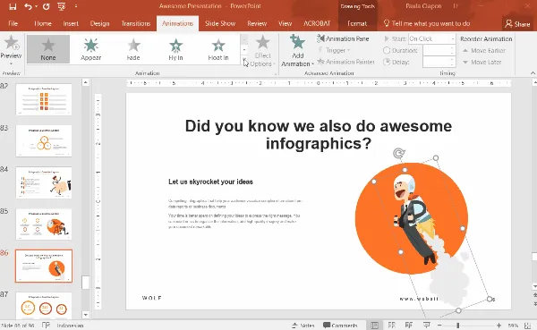 Cara Mudah Buat Animasi Bergerak di PowerPoint 5