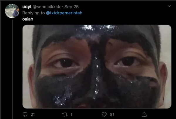 Viral Kabar Anjuran Pemerintah agar Kita Tetap Pakai Masker meski di Rumah, Begini Respons Warganet 21