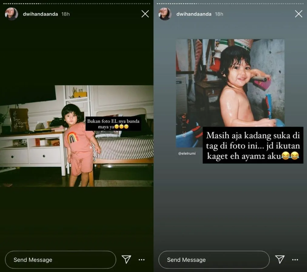 Gemes Banget! Difoto Pakai Kamera Analog, Freya Anak Dwi Handa Disebut Makin Mirip El Rumi Kecil 4