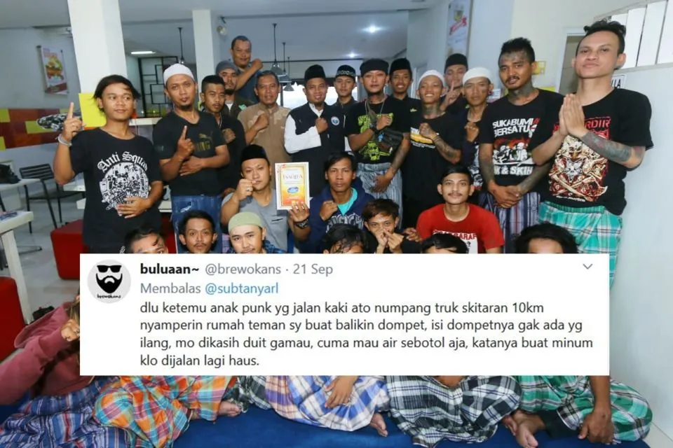 10 Kebaikan Anak Punk yang Diceritakan Warganet. Orang yang Tampilannya Urakan Belum Tentu Jahat! 17