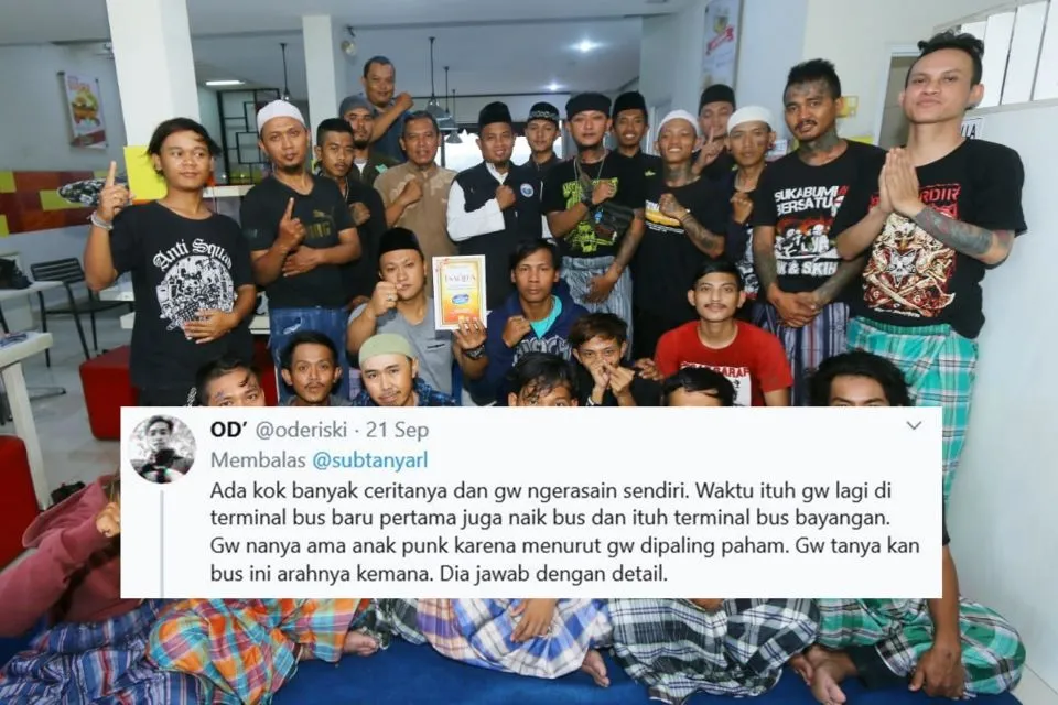 10 Kebaikan Anak Punk yang Diceritakan Warganet. Orang yang Tampilannya Urakan Belum Tentu Jahat! 13