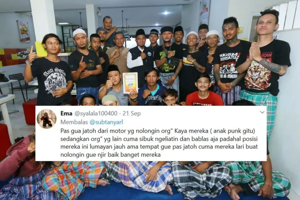 10 Kebaikan Anak Punk yang Diceritakan Warganet. Orang yang Tampilannya Urakan Belum Tentu Jahat! 14