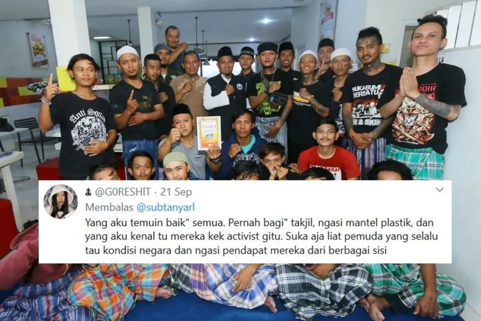 10 Kebaikan Anak Punk yang Diceritakan Warganet. Orang yang Tampilannya Urakan Belum Tentu Jahat! 19