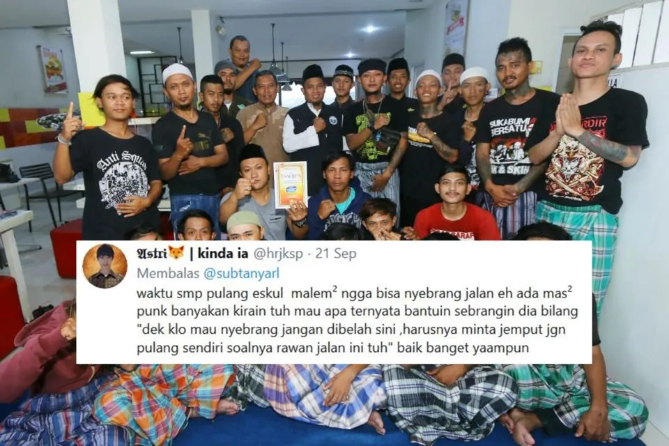 10 Kebaikan Anak Punk yang Diceritakan Warganet. Orang yang Tampilannya Urakan Belum Tentu Jahat! 15