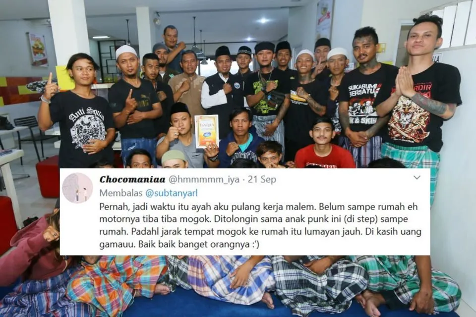 10 Kebaikan Anak Punk yang Diceritakan Warganet. Orang yang Tampilannya Urakan Belum Tentu Jahat! 16