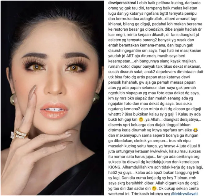 Selalu Diperlakukan dengan Baik, 5 Artis ini Justru Dikecewakan bahkan Ditipu ART Sendiri 7