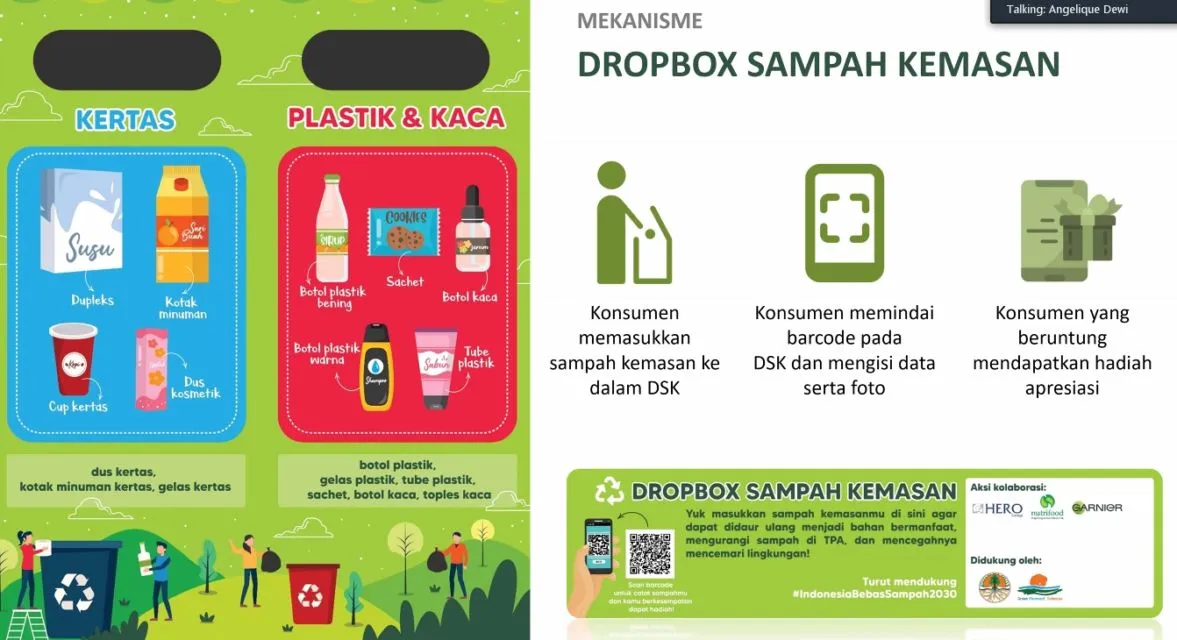 HERO Group, Nutrifood dan Garnier Luncurkan Program 'Dropbox Sampah Kemasan' Demi Indonesia Bebas Sampah 9