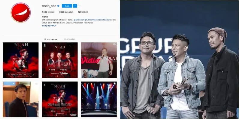 5 Band Indonesia dengan Followers Instagram Terbanyak. Kamu Salah Satu Penikmat Karya Mereka? 7