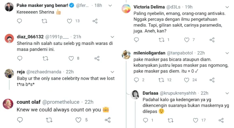 Marak Isu Antivaksin dan Konspirasi Covid-19, Sherina Munaf Ingatkan Warganet Fokus ke Hal Penting 4
