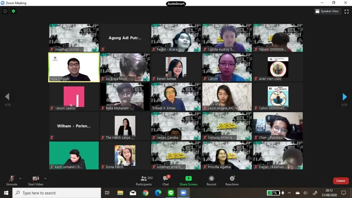 Keseruan Euforia 2020, Event Virtual Mahasiswa UMN yang Mengusung Tema