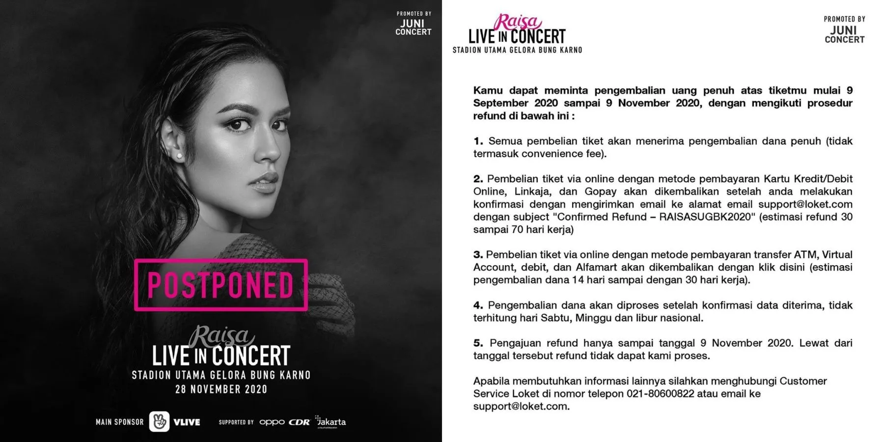 Konser Satu Dekade Kariernya Batal karena Pandemi, Raisa Ucapkan Permohonan Maaf dengan Wajah Sendu 2