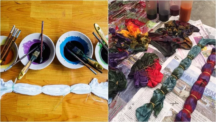 Tutorial Membuat Baju Tie Dye Sehari Jadi 6