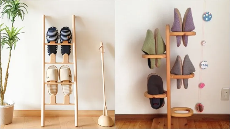 8 Model Rak Sepatu Kayu yang Sering Nggak Kepikiran, Ringkas dan Cocok untuk Kamar Kos-kosan 16