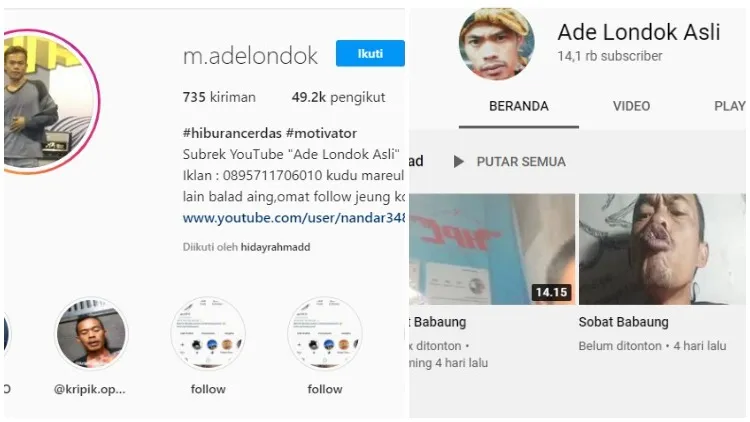 Melihat Kehidupan Ade Londok Setelah Viralnya Video