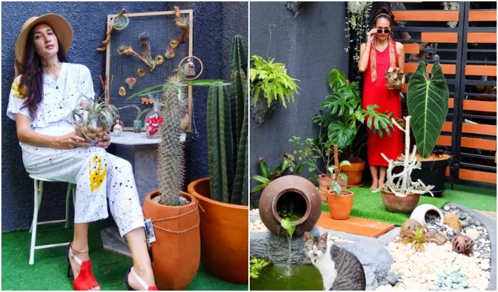 10 Rumah Artis yang Dipenuhi Berbagai Tanaman Hijau. Asri dan Rindang, Bikin Betah Berlama-lama 12