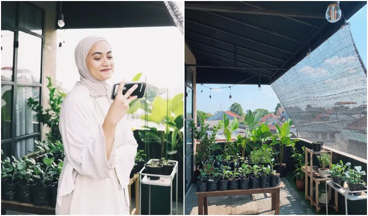 10 Rumah Artis yang Dipenuhi Berbagai Tanaman Hijau. Asri dan Rindang, Bikin Betah Berlama-lama 14